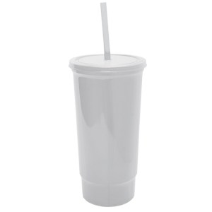 VASO DE PLÁSTICO BACHELOR A2342 BLANCO (Plástico PP)