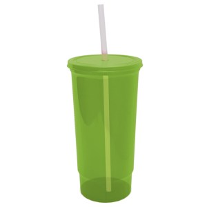 VASO DE PLÁSTICO BACHELOR A2342 VERDE CLARO (Plástico PP)
