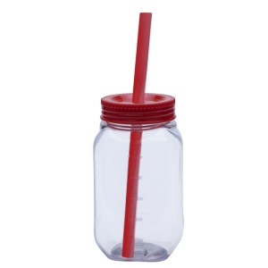 VASO DE PLÁSTICO DRINKING A2343 ROJO (Plástico PET)