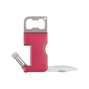 NAVAJA MULTIUSOS FIXUM A2355 ROJO (Acero inoxidable / Aluminio)