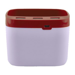 LAPICERO HUB USB COLUMBUS A2359 ROJO (Plástico ABS)