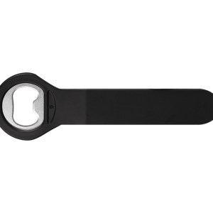 DESTAPADOR CON SACACORCHOS OPENER A2371 NEGRO (Plástico ABS / Acero inoxidable)