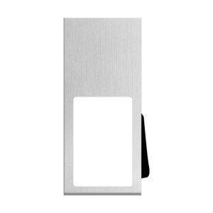 PORTARRETRATOS DE ALUMINIO EDIZ A2373 PLATA (Aluminio)