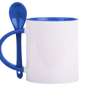 TARRO DE CERÁMICA 11 OZ. MIRZA A2376 AZUL (Cerámica)