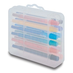 ESTUCHE 12 CRAYOLAS MATIZ A2387 TRANSPARENTE (Plástico / Cera)
