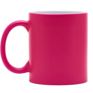 TAZA DE CERÁMICA 11 OZ. HERMES A2393 ROSA (Cerámica)