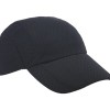 GORRA DE POLIÉSTER LOVATO A2397 NEGRO (Poliéster Dri fit)