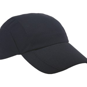 GORRA DE POLIÉSTER LOVATO A2397 NEGRO (Poliéster Dri fit)