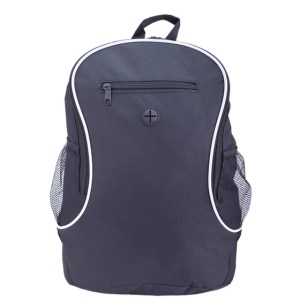 MOCHILA TIPO BACKPACK OLIMPIA A2411 NEGRO (Poliéster 600D)