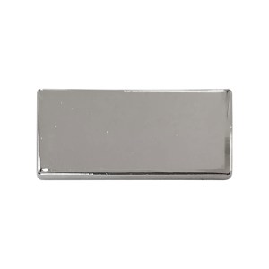 PLACA METALICA A2423 PLATA (Metal)