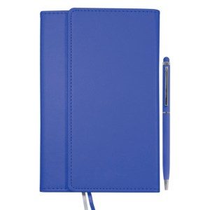 LIBRETA PERSONAL MADISON A2428 AZUL (Poliuretano)