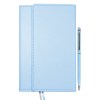LIBRETA PERSONAL MADISON A2428 AZUL CLARO (Poliuretano)
