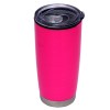 VASO DOBLE PARED DE PLÁSTICO YAGO A2430 ROSA (Plástico AS)