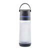 CILINDRO DE TRITAN CON BOCINA BLUETOOTH SOUNDTEK A2434 GRIS (Tritan)