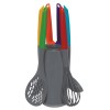JUEGO DE UTENSILIOS BIRYANI A2437 GRIS (Nylon puro / Plástico PP)