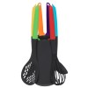 JUEGO DE UTENSILIOS BIRYANI A2437 NEGRO (Nylon puro / Plástico PP)