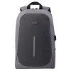 MOCHILA BACKPACK ANTIRROBO SECURE A2441  GRIS (Poliéster 600D)