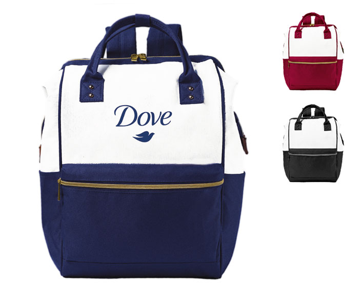 A2444_lrg.jpg Mochila Bicolor Diveh A2444 Negro (Poliéster 600d)