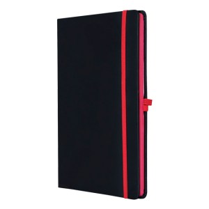 LIBRETA PERSONAL  96 HOJAS SAFARI A2457 ROJO (Poliuterano)