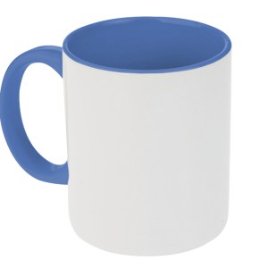 TAZA BICOLOR ALINE A2463 AZUL (Cerámica)