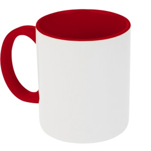 TAZA BICOLOR ALINE A2463 ROJO (Cerámica)