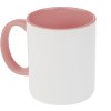 TAZA BICOLOR ALINE A2463 ROSA (Cerámica)