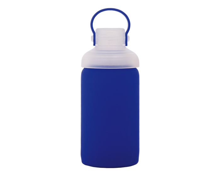 CILINDRO DE VIDRIO BOROSILICATO SILY A2469 AZUL (Borosilicato / Silicón)