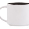 TAZA DE CERÁMICA BICOLOR BABEL A2472 NEGRO (Cerámica)