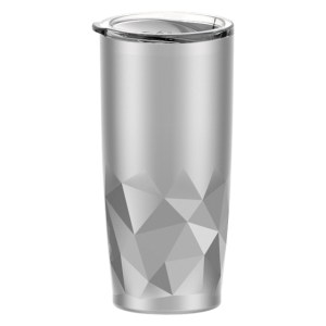 VASO TÉRMICO DOBLE PARED ACERO INOX.  ENZO A2473 PLATA (Acero inoxidable 304)