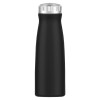 TERMO DOBLE PARED ACERO INOX. SPACE A2475 NEGRO (Acero Inoxidable 304)