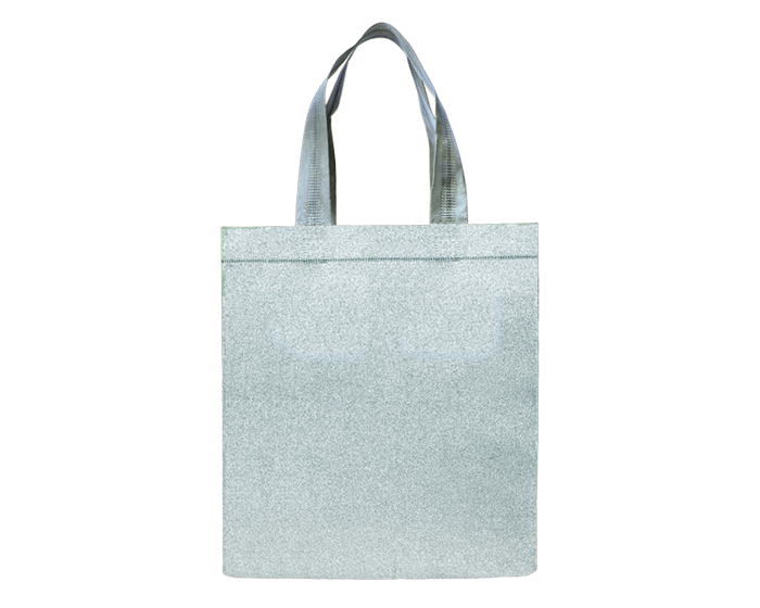 BOLSA ECOLÓGICA (CHICA) STAR A2479 PLATA (Non Woven 130 GSM)