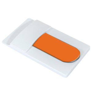 SOPORTE PORTA CELULAR STAY A2500 NARANJA (Plástico ABS)