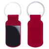 LLAVERO DE CURPIEL KAY A2516 ROJO (Curpiel / Metal)