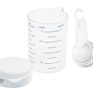 VASO MEDIDOR DE 16 OZ UNIDO A2530 BLANCO (Plástico PS / PP)
