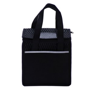 LONCHERA ECOLÓGICA AMY A2540 NEGRO (Non Woven / Alufoil)