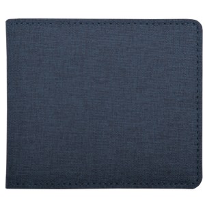 BILLETERA TARJETERO BAKER A2551 AZUL (Poliéster)