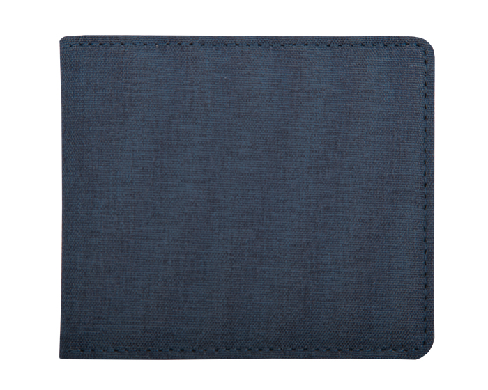 BILLETERA TARJETERO BAKER A2551 AZUL (Poliéster)