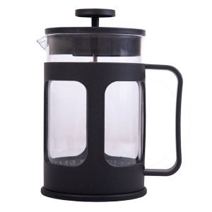 CAFETERA DE CRISTAL CHAI A2554 NEGRO (Plástico / Cristal / Acero Inoxidable)