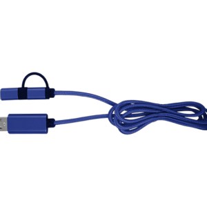 CABLE CONECTOR USB RIBBON A2555 AZUL (Plástico ABS / Aluminio)