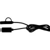 CABLE CONECTOR USB RIBBON A2555 NEGRO (Plástico ABS / Aluminio)