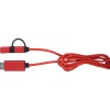 CABLE CONECTOR USB RIBBON A2555 ROJO (Plástico ABS / Aluminio)