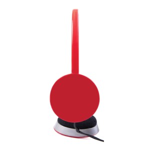 AUDIFONOS DE DIADEMA AURA A2559 ROJO (Plástico ABS)