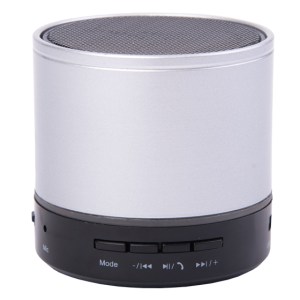 BOCINA BLUETOOTH SILK A2561 PLATA (Metal)