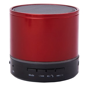 BOCINA BLUETOOTH SILK A2561 ROJO (Metal)