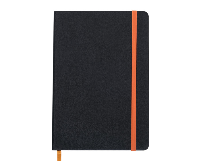 LIBRETA PERSONAL PARA BITACORA AFRICA A2571 NARANJA (Poliuretano)