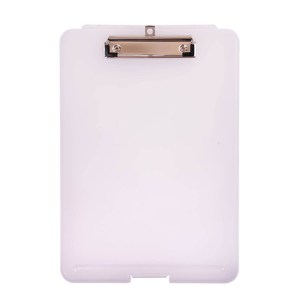 PORTA DOCUMENTOS DE PLASTICO SECRET A2576 TRANSPARENTE (Plástico PP)