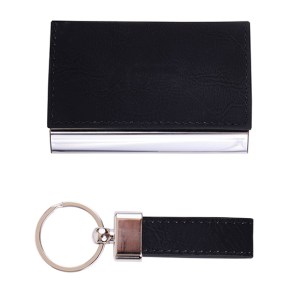 ESTUCHE EJECUTIVO SINATRA A2579 NEGRO (Poliuretano / Curpiel / Metal)