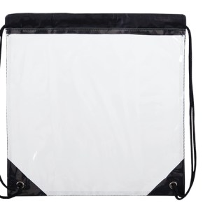 MORRAL TRANSPARENTE DISPORT A2586 NEGRO (PVC)