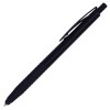 BOLÍGRAFO DE PLÁSTICO PLAIT A2598 NEGRO (Plástico ABS)