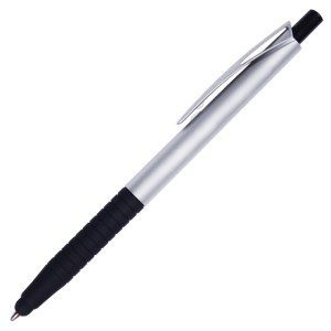 BOLÍGRAFO DE PLÁSTICO PLAIT A2598 PLATA (Plástico ABS)
